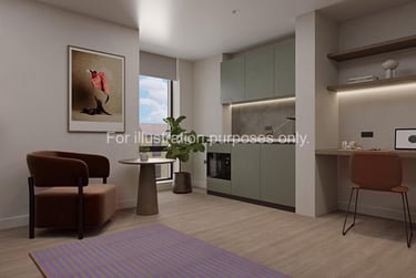 1 bed studio, Dunedin Street, Cannonmills, Edinburgh, EH74JG - Image 8